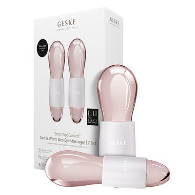 Подвійний масажер для очей GESKE Cool&Warm Duo Eye Massager 7в1 starlight HB0326 фото