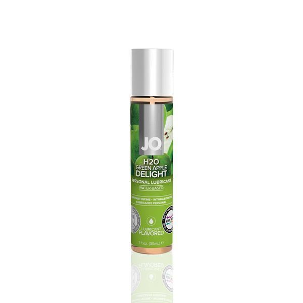 Смазка на водной основе System JO H2O &mdash; Green Apple (30 мл) без сахара, растительный глицерин SO1481 фото