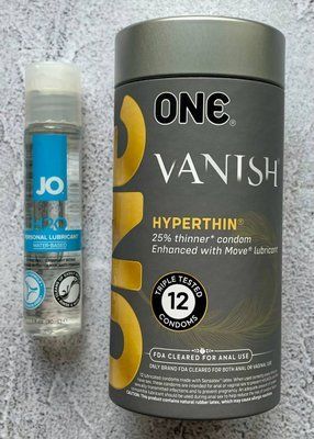Комплект ONE Vanish 12 шт - Лубрикант System JO H2O ORIGINAL (30 мл) SOS2671 фото