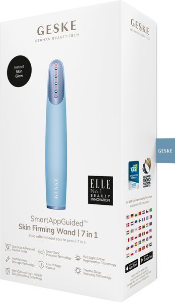 Устройство для укрепления и тонизации кожи лица GESKE Skin Firming Wand 7в1 aquamarine HB0426 фото