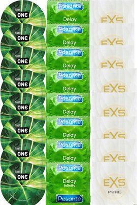 Набір 24 шт One Glowing Pleasures + Delay Infinity + EXS Pure SOS7325 фото