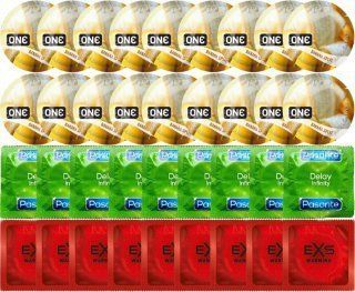 Набір 36 шт ONE Banana Split + Pasante Delay Infinity + EXS Warming Comfy Fit SOS7624 фото