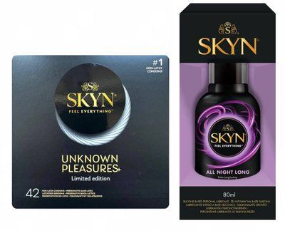 Набір SKYN Unknown Pleasures+ 42 шт та Лубрикант Skyn All Night Long 80 мл SK123 фото