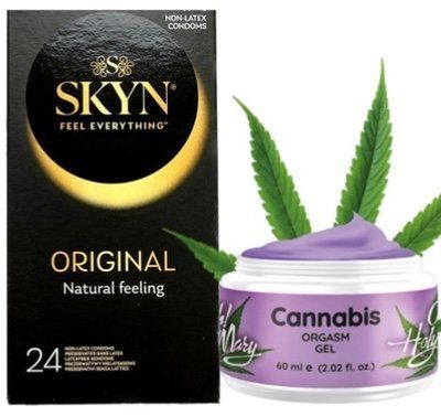 Набор из SKYN ORIGINAL 24 шт+Гель для стимуляции OH! HOLY MARY (60 мл) от Nuei SOS9980 фото