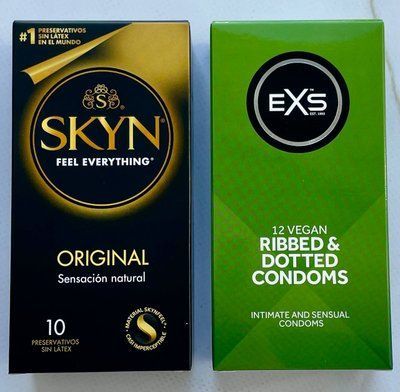 Комплект резинок Skyn Original 10 шт - EXS Ribbed & Dotted (12 штук) SOS3122 фото
